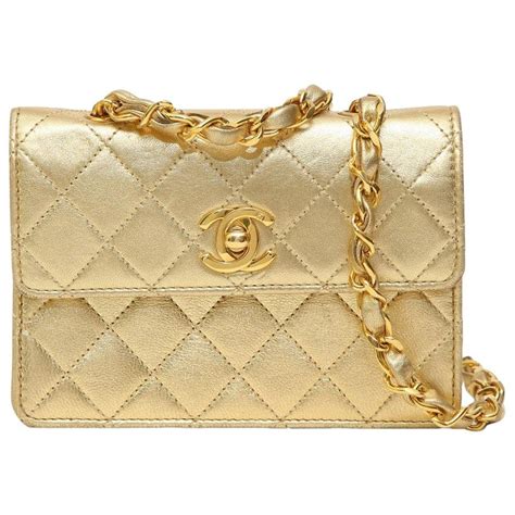 gold leather vintage chanel bags|old fashioned chanel bags.